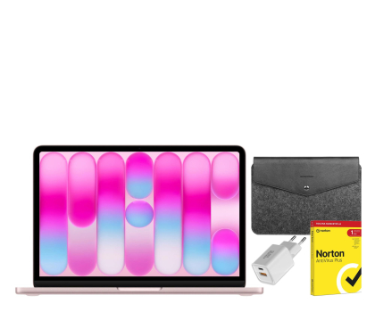 Laptop Apple MacBook Neo A18 Pro/8GB/256/Mac OS Subtelny róż
